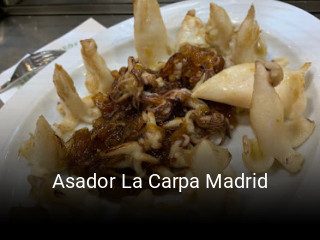 Reserve ahora una mesa en Asador La Carpa Madrid