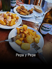Pepa y Pepe reservar mesa