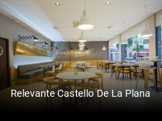 Reserve ahora una mesa en Relevante Castello De La Plana