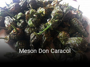 Meson Don Caracol reserva de mesa