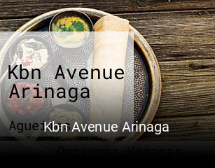 Reserve ahora una mesa en Kbn Avenue Arinaga
