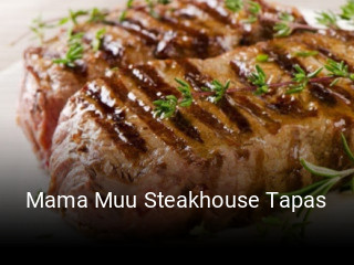 Reserve ahora una mesa en Mama Muu Steakhouse Tapas
