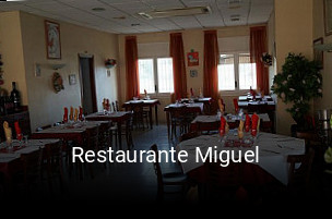 Restaurante Miguel reservar mesa
