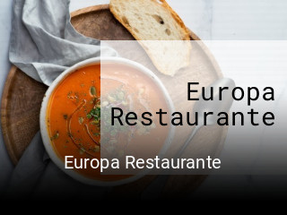 Europa Restaurante reservar mesa