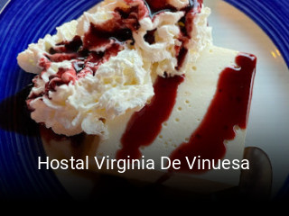 Hostal Virginia De Vinuesa reservar mesa