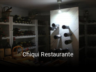 Chiqui Restaurante reserva