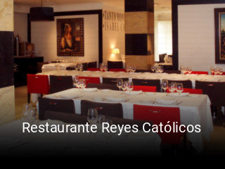 Reserve ahora una mesa en Restaurante Reyes Católicos