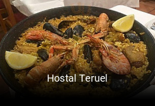 Hostal Teruel reserva de mesa