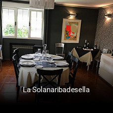 Reserve ahora una mesa en La Solanaribadesella