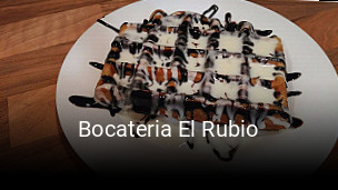 Bocateria El Rubio reservar en línea