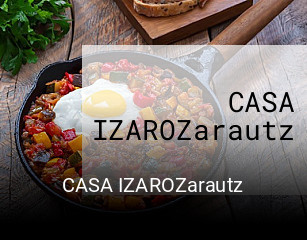 CASA IZAROZarautz reservar mesa