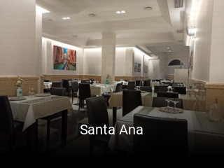Santa Ana reservar en línea