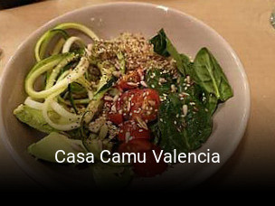 Casa Camu Valencia reserva de mesa