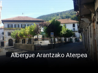 Reserve ahora una mesa en Albergue Arantzako Aterpea