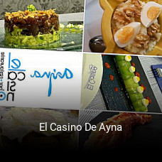 Reserve ahora una mesa en El Casino De Ayna