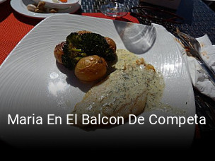 Reserve ahora una mesa en Maria En El Balcon De Competa
