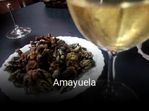 Amayuela reserva de mesa