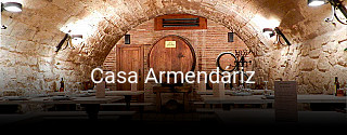 Casa Armendáriz reservar mesa