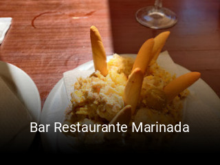 Reserve ahora una mesa en Bar Restaurante Marinada