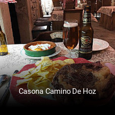 Reserve ahora una mesa en Casona Camino De Hoz