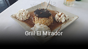 Grill El Mirador reservar mesa