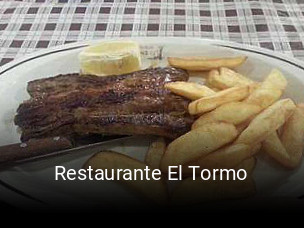 Restaurante El Tormo reserva de mesa