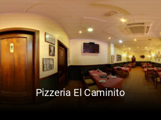 Pizzeria El Caminito reserva de mesa