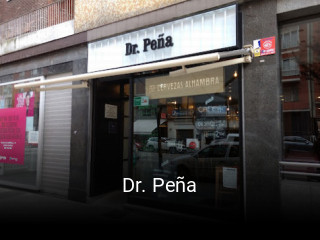 Dr. Peña reservar mesa