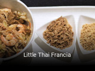 Reserve ahora una mesa en Little Thai Francia