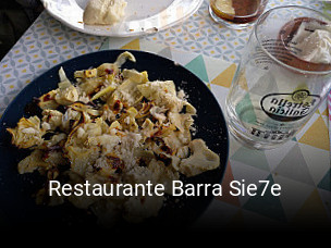 Restaurante Barra Sie7e reserva