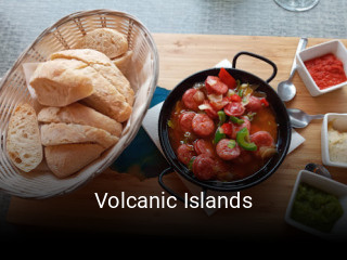 Reserve ahora una mesa en Volcanic Islands