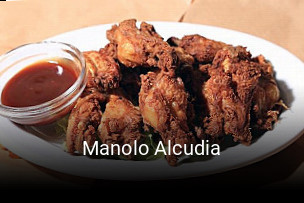 Reserve ahora una mesa en Manolo Alcudia