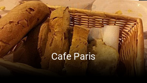 Cafe Paris reservar mesa