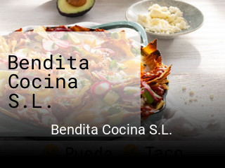 Bendita Cocina S.L. reserva
