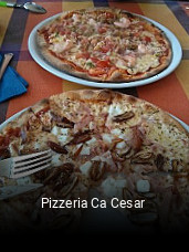 Pizzeria Ca Cesar reservar mesa