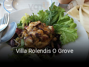 Reserve ahora una mesa en Villa Rolendis O Grove