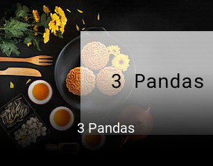 Reserve ahora una mesa en 3 Pandas