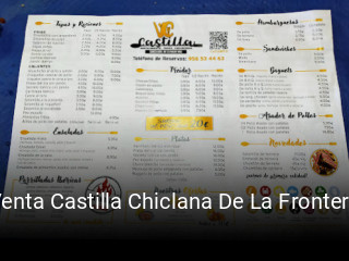 Venta Castilla Chiclana De La Frontera reserva de mesa