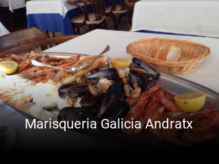 Reserve ahora una mesa en Marisqueria Galicia Andratx