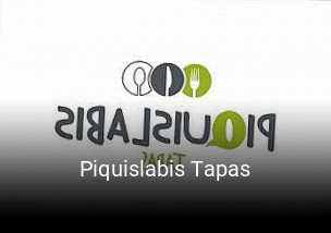 Piquislabis Tapas reservar en línea