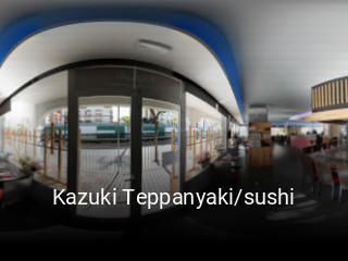 Kazuki Teppanyaki/sushi reservar en línea