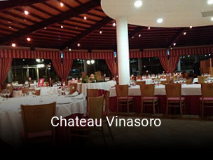 Chateau Vinasoro reserva de mesa