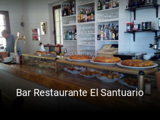 Reserve ahora una mesa en Bar Restaurante El Santuario