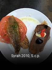Syrah 2010, S.c.p. reserva de mesa