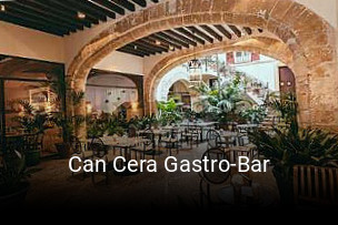 Can Cera Gastro-Bar reservar mesa