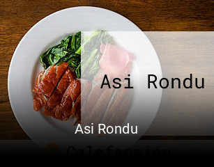 Reserve ahora una mesa en Asi Rondu