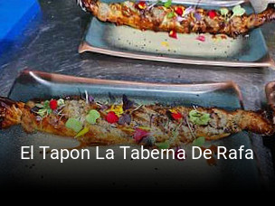 El Tapon La Taberna De Rafa reservar mesa