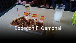 Bodegon El Gamonal reserva de mesa