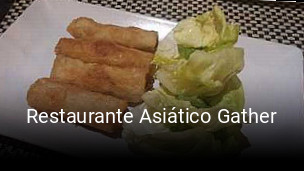 Restaurante Asiático Gather reserva