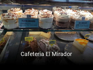 Cafeteria El Mirador reserva